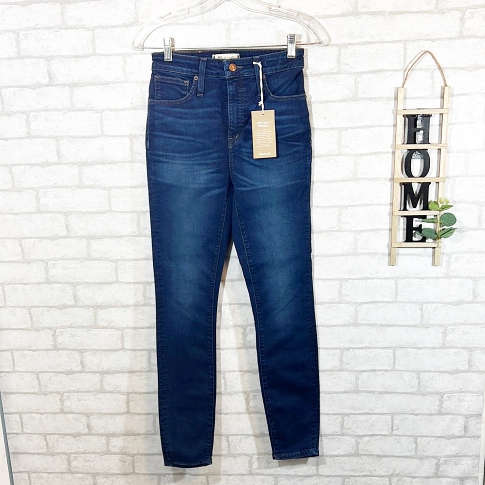 Madewell curvy high-rise skinny jeans size 25 - Picture 2 of 15